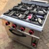 4Burner Gas Cooker with Oven