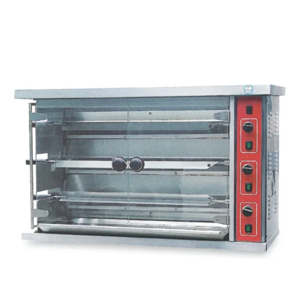 Gas Rotary Rotisseries 12-15chickens